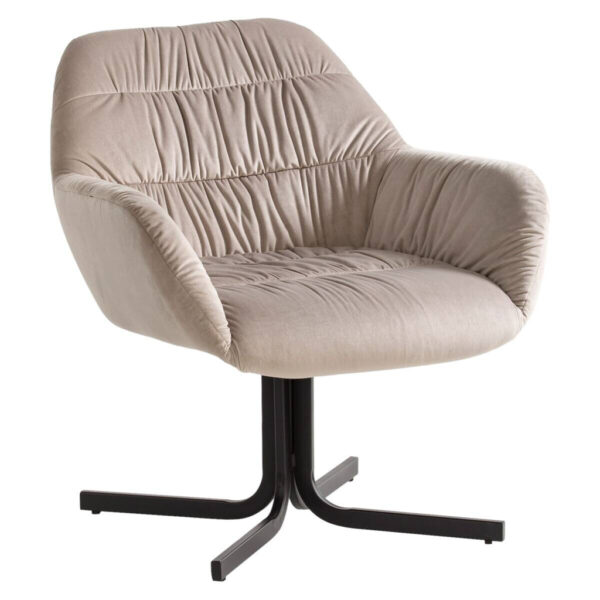 Wohnling Sessel beige Polyester Wohnling Sessel beige Polyester