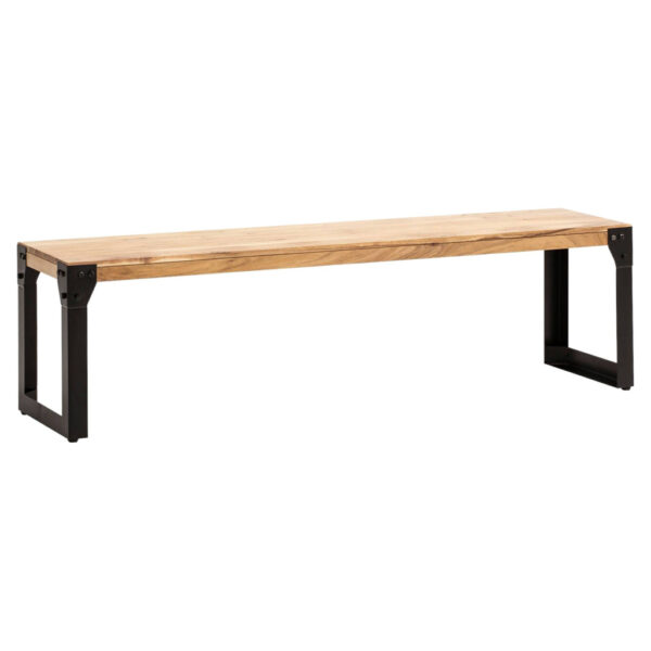 Wohnling Sitzbank braun B/H/T: ca. 140x45x40 cm