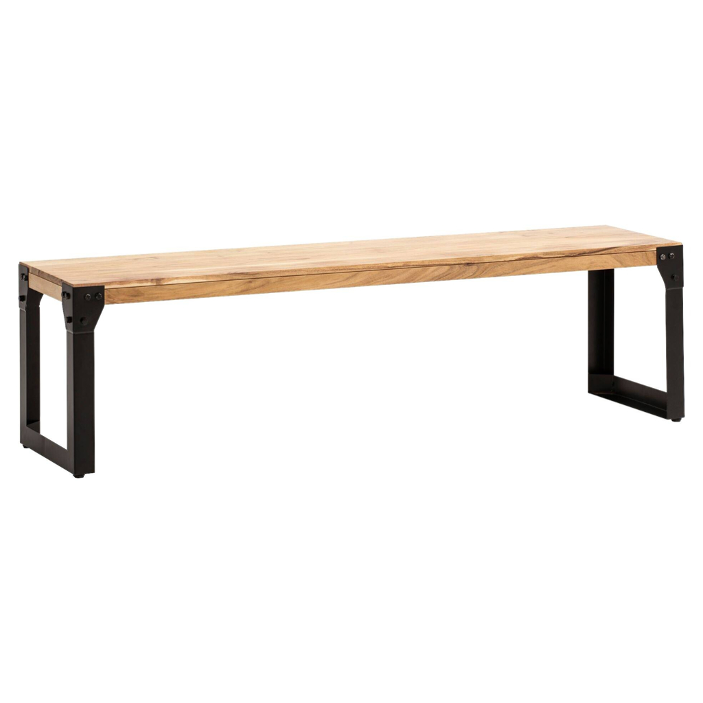 Wohnling Sitzbank braun B/H/T: ca. 160x45x40 cm