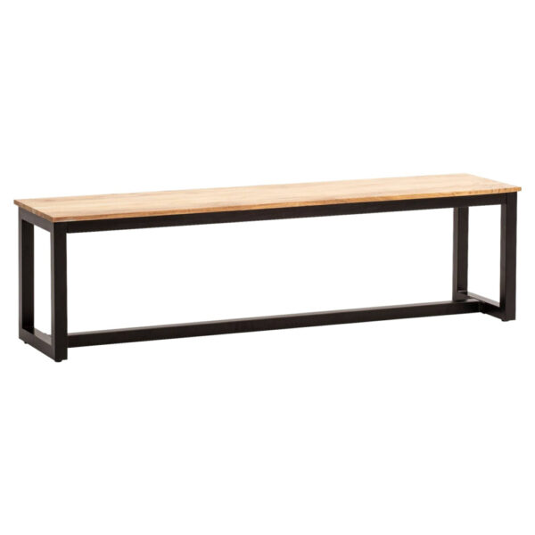 Wohnling Sitzbank braun B/H/T: ca. 120x45x40 cm
