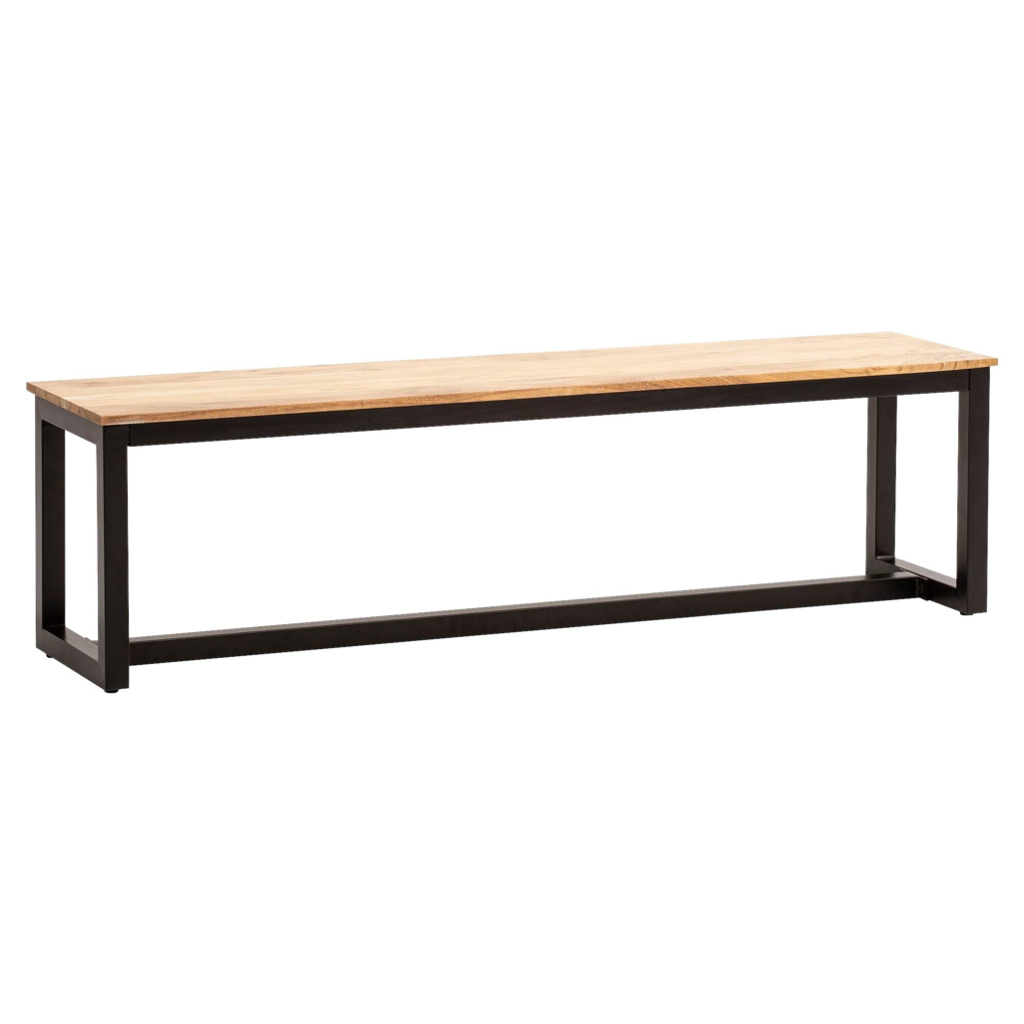 Wohnling Sitzbank braun B/H/T: ca. 120x45x40 cm
