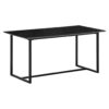 Wohnling Esstisch schwarz Marmoroptik Optik B/H/T: ca. 200x76x90 cm