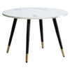 Wohnling Couchtisch weiß Marmor Optik B/H/T: ca. 60x41x60 cm