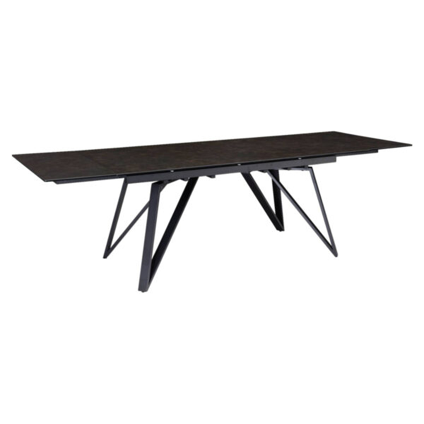 Wohnling Esstisch schwarz Marmor Optik B/H/T: ca. 180x76x95 cm Wohnling Esstisch schwarz Marmor Optik B/H/T: ca. 180x76x95 cm