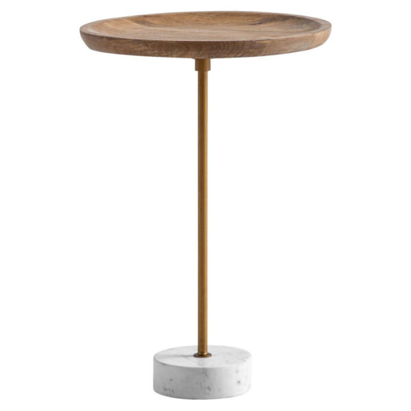Wohnling Beistelltisch Mango Marmor B/H/T: ca. 40x55x40 cm Wohnling Beistelltisch Mango Marmor B/H/T: ca. 40x55x40 cm
