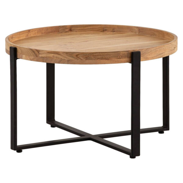 Wohnling Couchtisch braun H/D: ca. 36x60 cm Wohnling Couchtisch braun H/D: ca. 36x60 cm