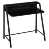 HOMCOM Schreibtisch 836-055BK schwarz B/H/T: ca. 84x85x45 cm