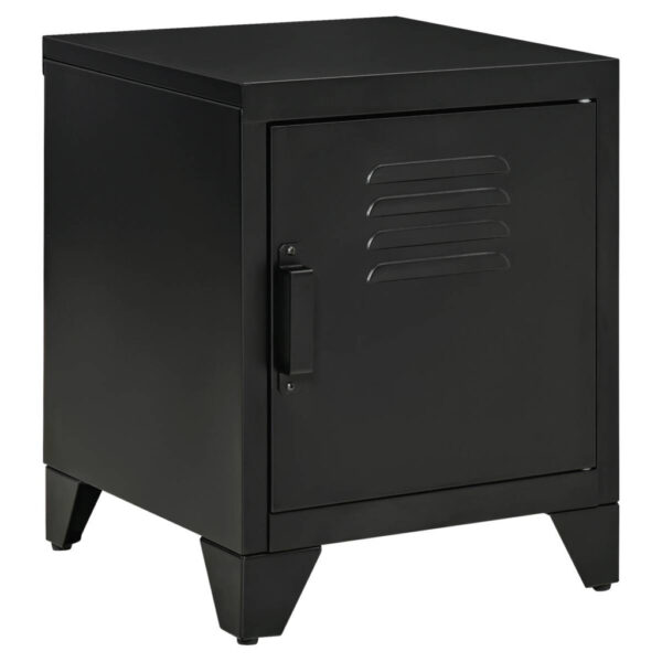 HOMCOM Nachtkonsole 831-429BK schwarz B/H/T: ca. 40x50x40 cm