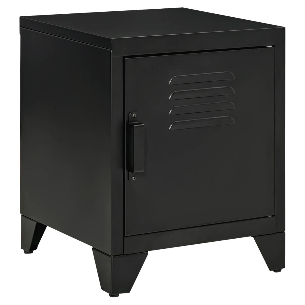HOMCOM Nachtkonsole 831-429BK schwarz B/H/T: ca. 40x50x40 cm