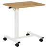 HOMCOM Schreibtisch 920-080 natur Holz Nachbildung weiß B/H/T: ca. 65x110x48 cm