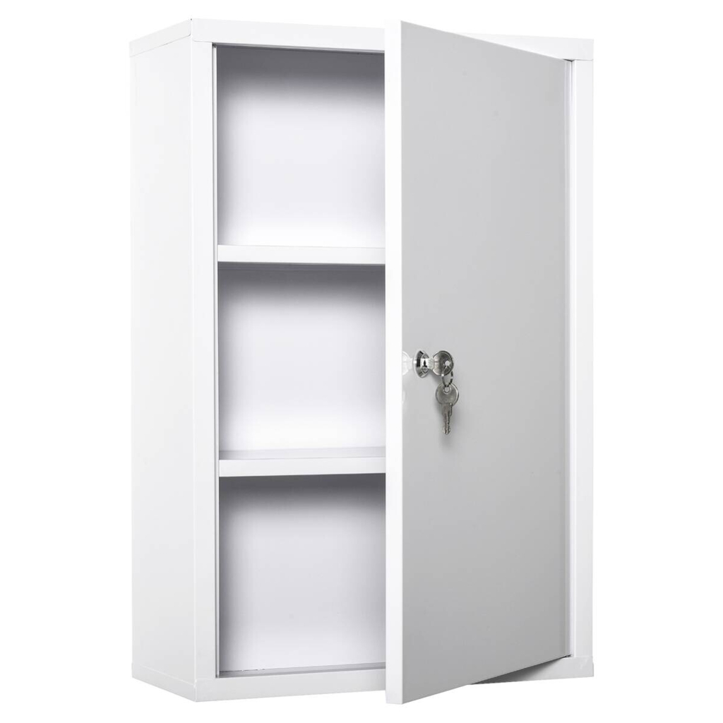 Medizinschrank
weiß Polypropylen B/H/L: ca. 18x40x60 cm