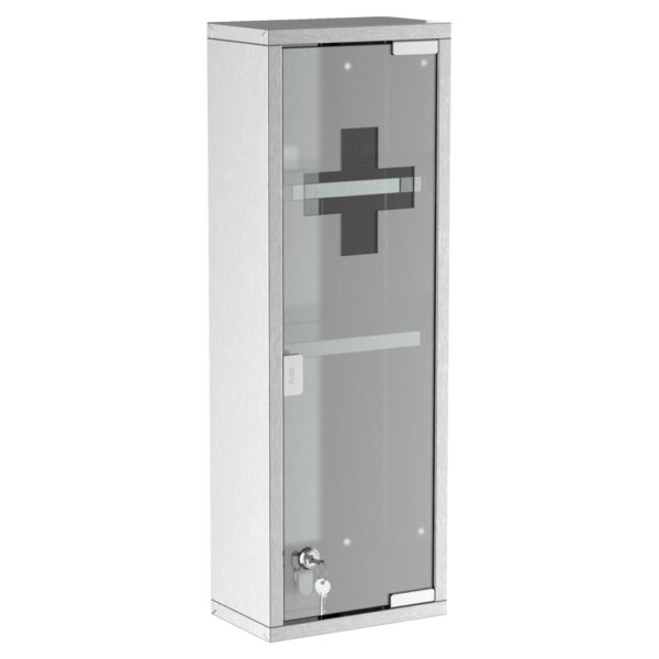 Medizinschrank
silber Polypropylen B/H/L: ca. 12x20x58 cm