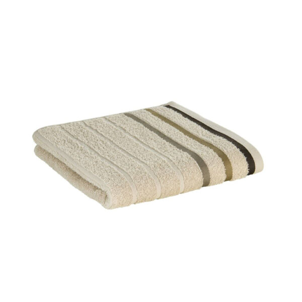 oh cosy Handtuch Marta sand Baumwolle B/L: ca. 50x100 cm