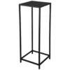 POCO Beistelltisch Vera schwarz lackiert Metall B/H/T: ca. 31x80x31 cm POCO Beistelltisch Vera schwarz lackiert Metall B/H/T: ca. 31x80x31 cm