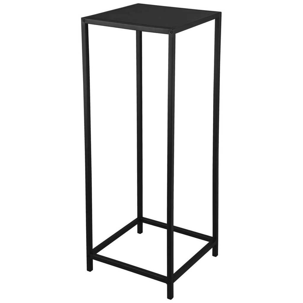 POCO Beistelltisch Vera schwarz lackiert Metall B/H/T: ca. 31x80x31 cm