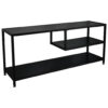 POCO Konsole Theresa schwarz Metall B/H/T: ca. 120x50x33 cm