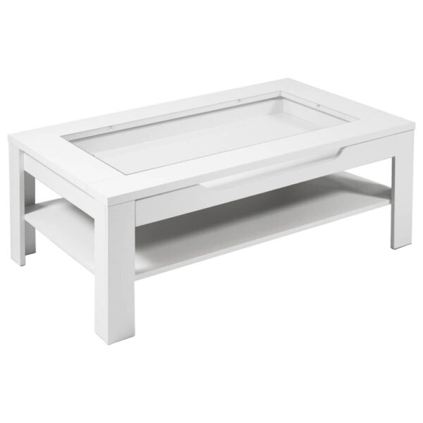 byLIVING Couchtisch RALPH weiß B/H/T: ca. 110x43x67 cm