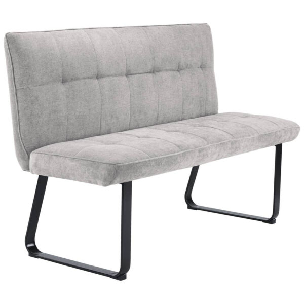 byLIVING Bank TALEA hellgrau B/H/T: ca. 140x92x59 cm byLIVING Bank TALEA hellgrau B/H/T: ca. 140x92x59 cm