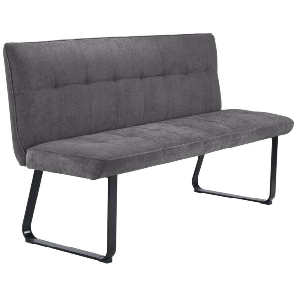 byLIVING Bank TALEA dunkelgrau B/H/T: ca. 160x92x59 cm byLIVING Bank TALEA dunkelgrau B/H/T: ca. 160x92x59 cm