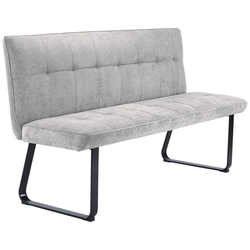 byLIVING Bank TALEA hellgrau B/H/T: ca. 160x92x59 cm