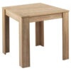 byLIVING Tisch NEPAL Eiche Nachbildung B/H/T: ca. 80x75x80 cm