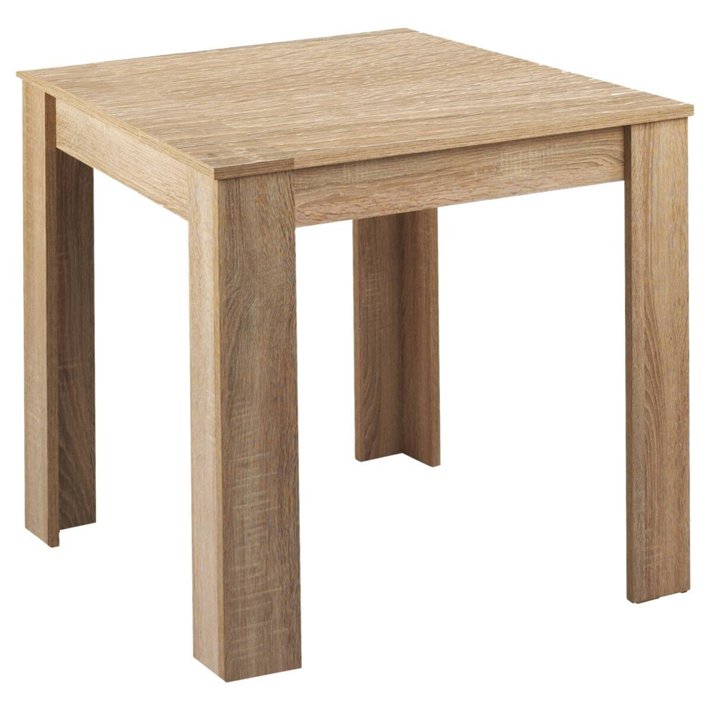 byLIVING Tisch NEPAL Eiche Nachbildung B/H/T: ca. 80x75x80 cm
