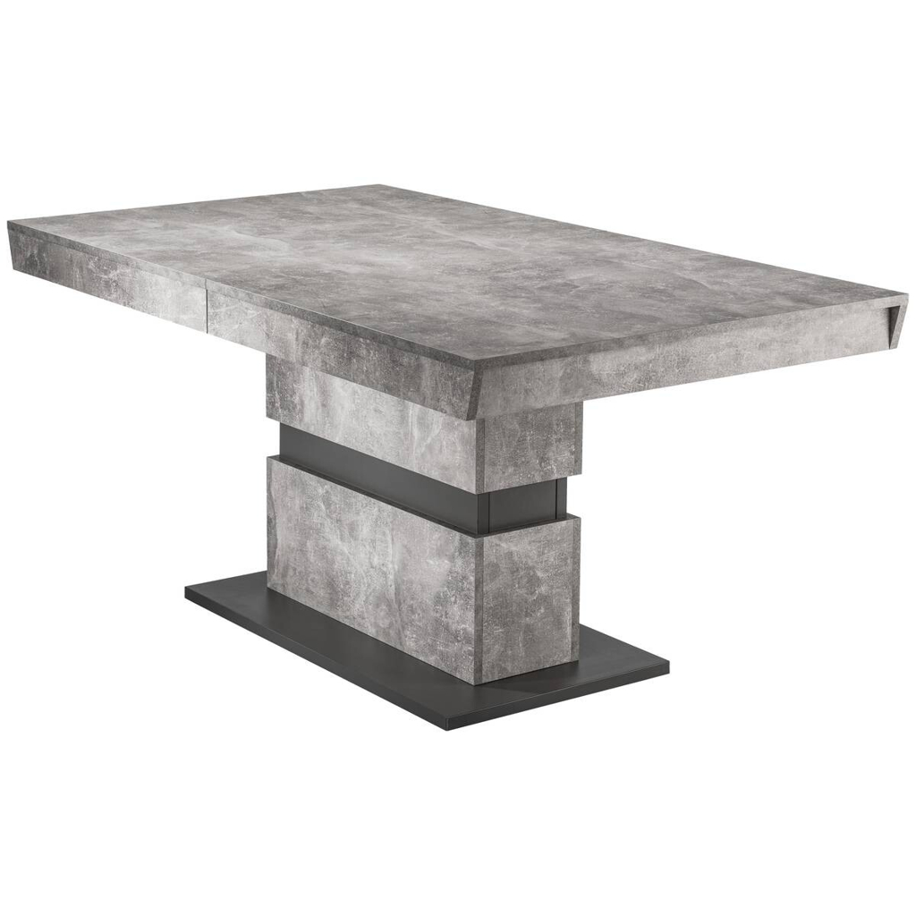 byLIVING Tisch MATTHEW Beton Optik anthrazit B/H/T: ca. 140x75x90 cm