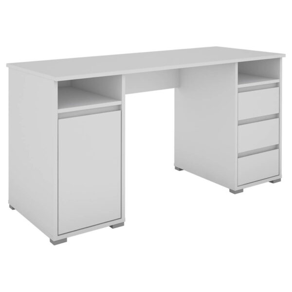 byLIVING Schreibtisch LOBO weiß B/H/T: ca. 138x75x55 cm byLIVING Schreibtisch LOBO weiß B/H/T: ca. 138x75x55 cm