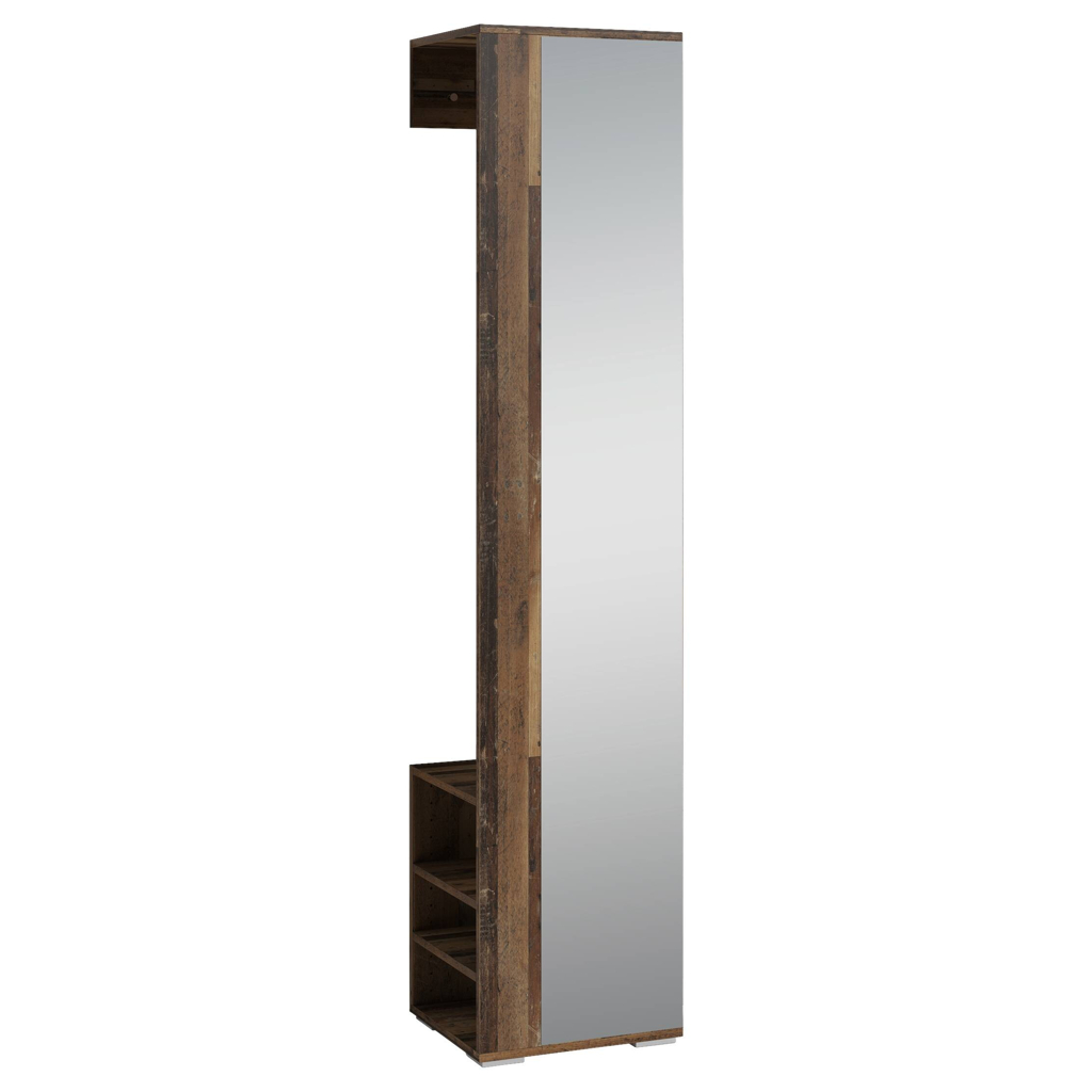 Hochschrank BEN
Eiche Old Wood Nachbildung B/H/T: ca. 40x184x35 cm
