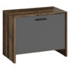 byLIVING Bank BEN Eiche Old Wood Nachbildung anthrazit B/H/T: ca. 60x48x35 cm