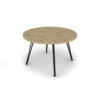 byLIVING Tisch MARTA Eiche Artisan Nachbildung H/D: ca. 76x120 cm
