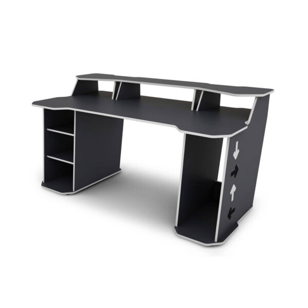 byLIVING Schreibtisch MATRIX anthrazit weiß B/H/T: ca. 180x76,96x85 cm byLIVING Schreibtisch MATRIX anthrazit weiß B/H/T: ca. 180x76,96x85 cm