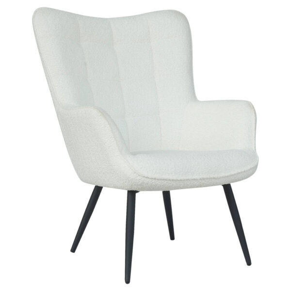 byLIVING Hocker UTA weiß Stoff B/H/T: ca. 72x97x80 cm byLIVING Hocker UTA weiß Stoff B/H/T: ca. 72x97x80 cm