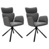 byLIVING Stuhl SEATTLE 2er-Set. B/H/T: ca. 60x93x61 cm