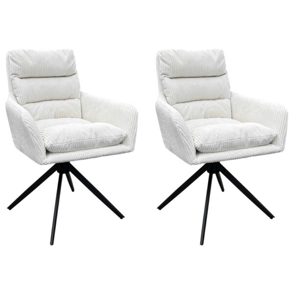 byLIVING Stuhl PURA 2er-Set. B/H/T: ca. 58x88x64 cm
