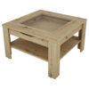 byLIVING Couchtisch RALPH Eiche Artisan Nachbildung B/H/T: ca. 67x43x67 cm