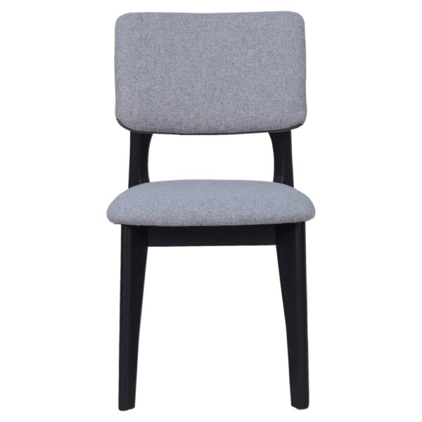 byLIVING Stuhl ELSA, 2er-Set grau Webstoff B/H/T: ca. 48x87x54 cm