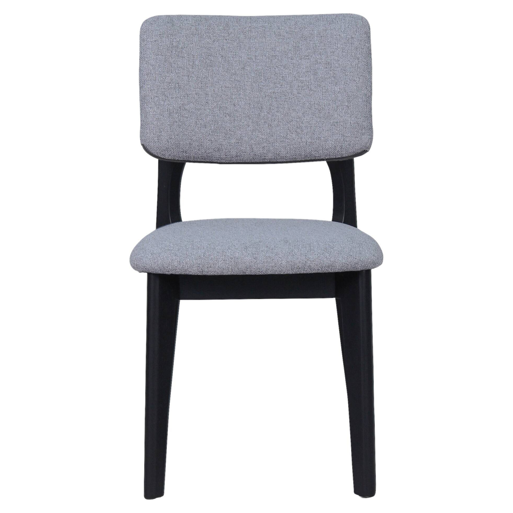 byLIVING Stuhl ELSA, 2er-Set grau Webstoff B/H/T: ca. 48x87x54 cm