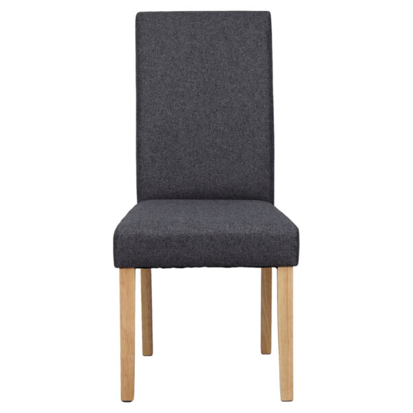 byLIVING Stuhl ELIAS, 2er-Set dunkelgrau natur Stoff B/H/T: ca. 47x99,5x60 cm byLIVING Stuhl ELIAS, 2er-Set dunkelgrau natur Stoff B/H/T: ca. 47x99,5x60 cm