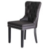 byLIVING Stuhl DOMINO, 2er-Set schwarz braun Kunstleder B/H/T: ca. 48,5x93x61 cm