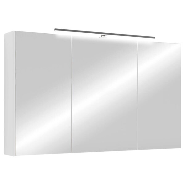 4251942258592 Spiegelschrank SPREE
weiß B/H/T: ca. 100x60x15 cm