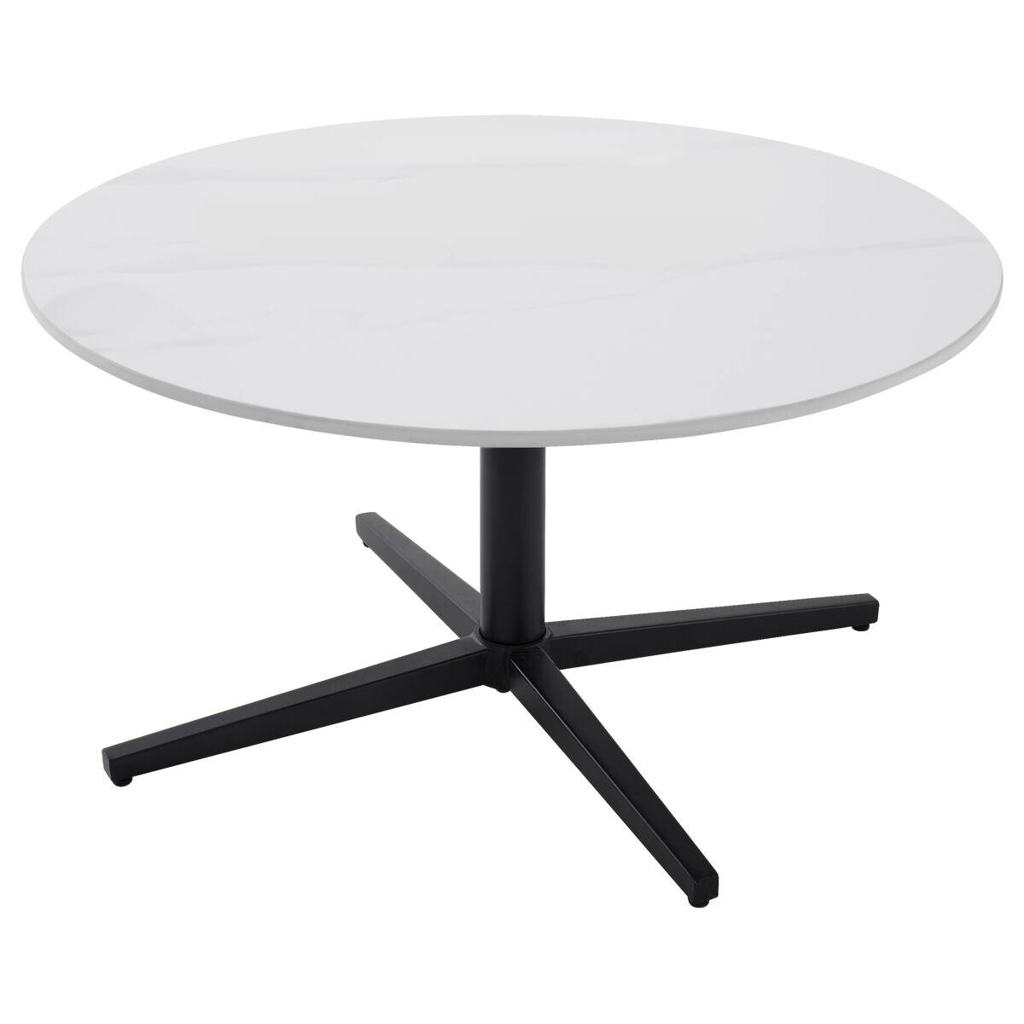 byLIVING Couchtisch CUP schwarz weiß H/D: ca. 36,5x70 cm
