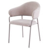 byLIVING Stuhl CURVE, 2er-Set taupe Stoff B/H/T: ca. 60x86x58 cm byLIVING Stuhl CURVE, 2er-Set taupe Stoff B/H/T: ca. 60x86x58 cm