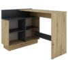 byLIVING Eckschreibtisch BERNI Eiche Graphit B/H/T: ca. 102x77,5x80 cm byLIVING Eckschreibtisch BERNI Eiche Graphit B/H/T: ca. 102x77,5x80 cm