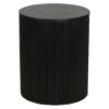 byLIVING Beistelltisch OWEN schwarz Mango H/D: ca. 50x40 cm