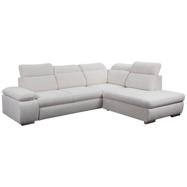 POCO Ecksofa mit Bettfunktion und Bettkasten beige Microfaser B/H/T: ca. 282x100x232 cm POCO Ecksofa mit Bettfunktion und Bettkasten beige Microfaser B/H/T: ca. 282x100x232 cm