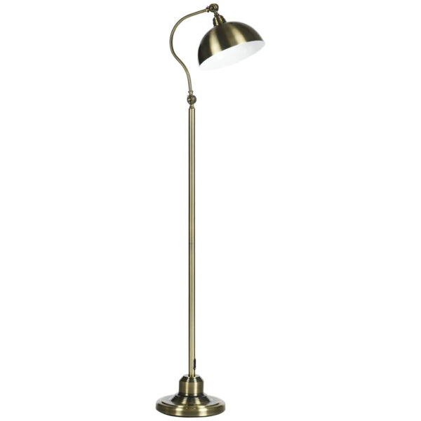 4255633511096 HOMCOM Stehlampe
bronze Metall B/H/T: ca. 25,5x152x42 cm