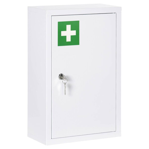 4255633514134 Medizinschrank
weiß Polypropylen B/H/L: ca. 14x30x46 cm