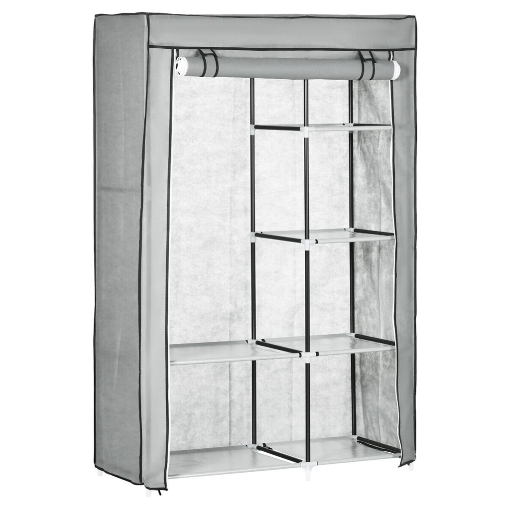 HOMCOM Kleiderschrank
grau Polypropylen B/H/L: ca. 43x103x162,5 cm