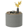 HOMCOM Hocker grau B/H/L: ca. 56x56x42 cm HOMCOM Hocker grau B/H/L: ca. 56x56x42 cm